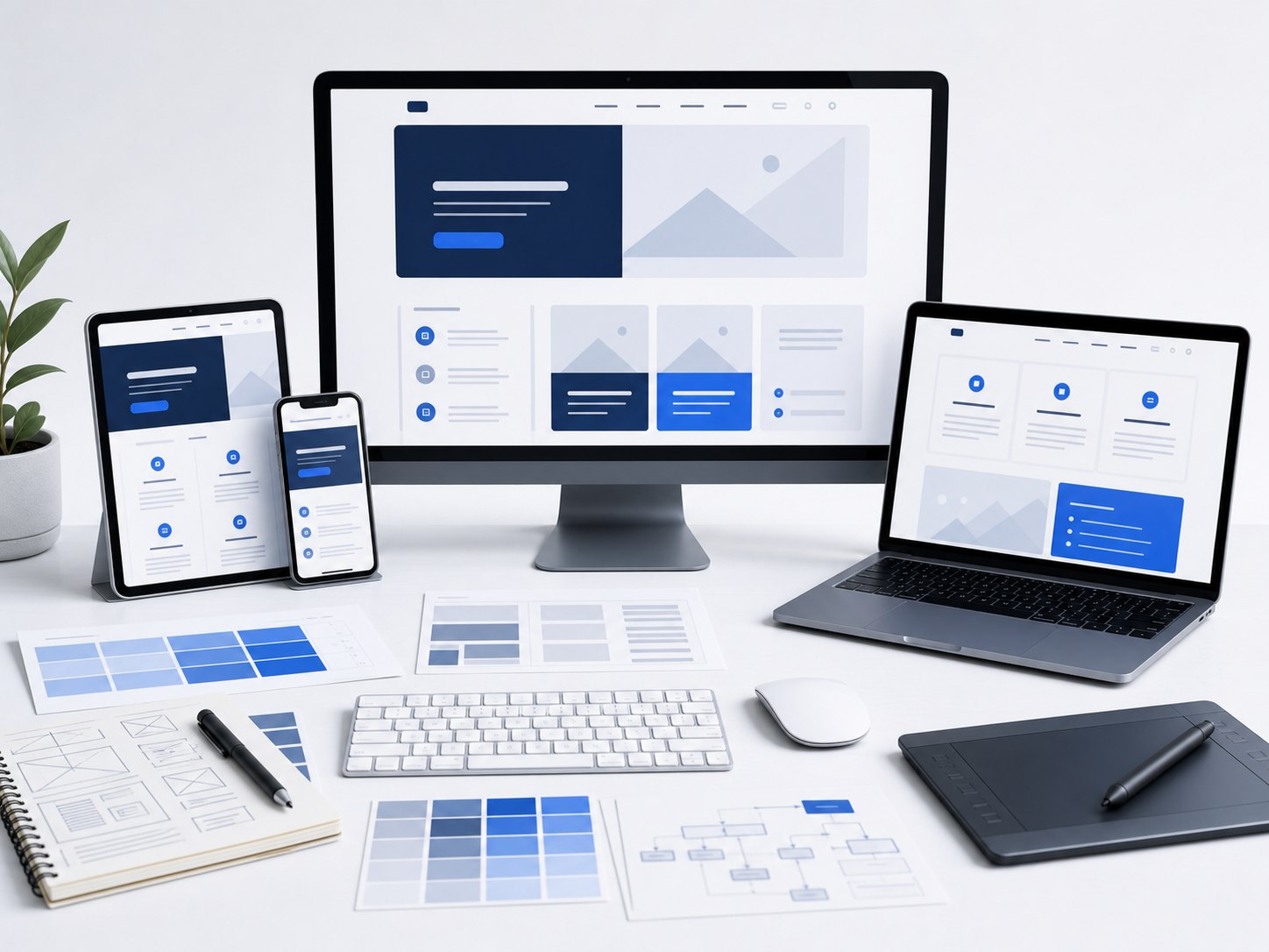 Webサイト制作のイメージ